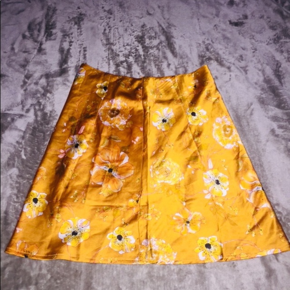Orange skirt